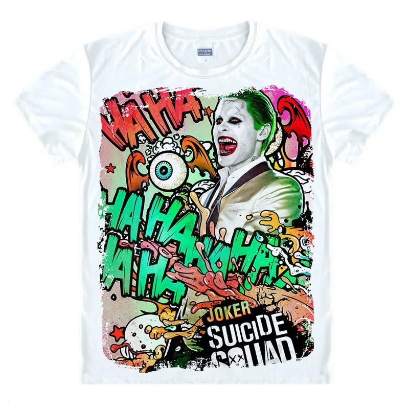 Joker Suicide футболка &quotSquad&quot Мужская Harley Quinn 3D Рик флагг доктор странная костюм