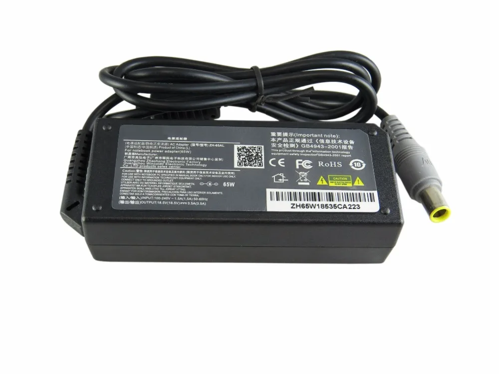 Зарядное устройство для ноутбука Lenovo T410 T410S T510 Sl410 Sl410K Sl510 Sl510K T510I X201 X220 X230|ac power adapter