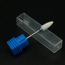 50pcs wholesale M Ceramic Flame Bit nail art salon electric manicure machine drill nail file drill bit tools 3/32″