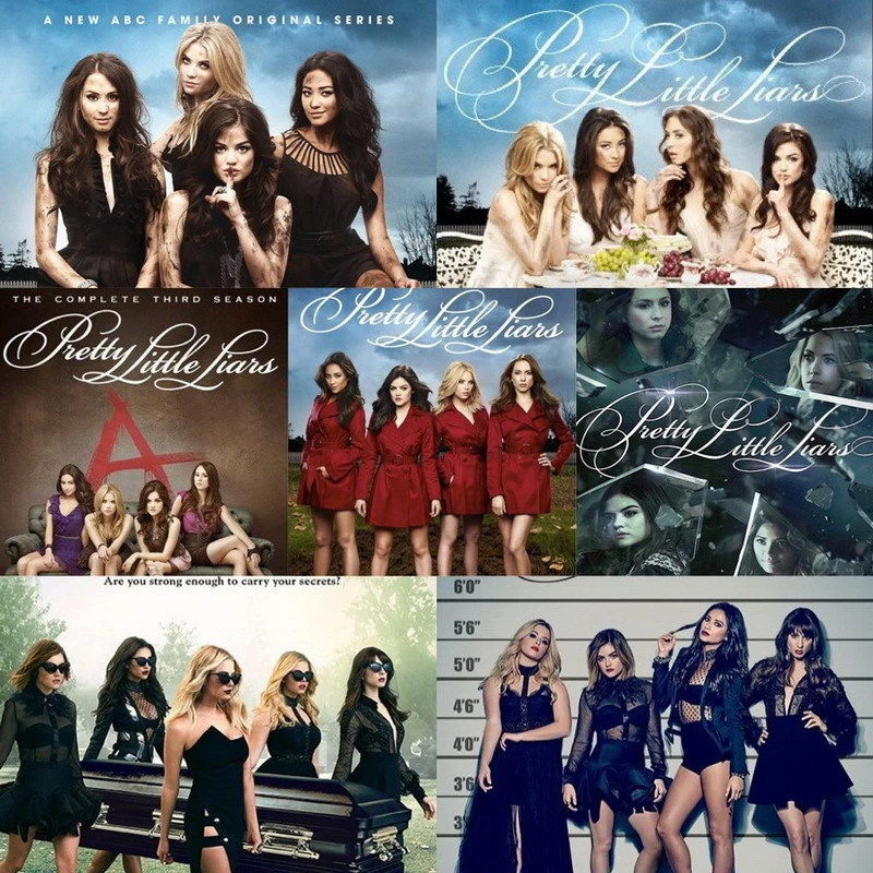 2852 Hot Movie Tv Shows Pretty Little Liars Season 7 2 14 X14 Poster Movie Poster Season 2poster Movie Aliexpress