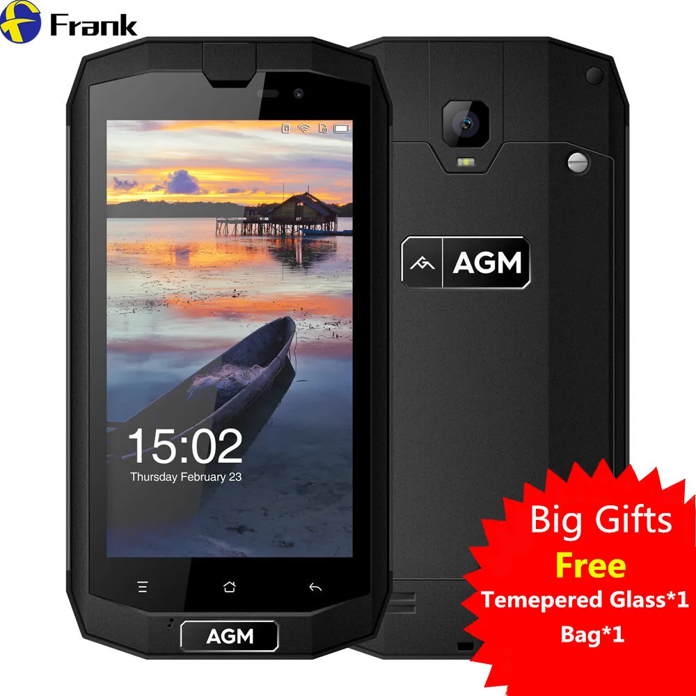 bilder für Original AGM A1Q IP68 4G Handy 4 GB RAM 64 GB ROM Android 7.0 4050 mAh OTG NFC Quad Core 5,0 "stoßfest SmartPhone Russland bilder für Original AGM A1Q IP68 4G Handy 4 GB RAM 64 GB ROM Android 7.0 4050 mAh OTG NFC Quad Core 5,0 "stoßfest SmartPhone Russland