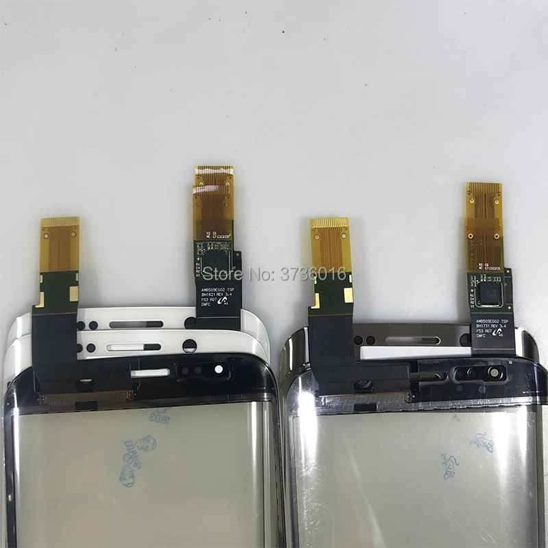 ЖК-сенсорный экран дигитайзер TP Для телефона S6 edge до S8 plus стекло с сенсорным гибким кабелем Замена для ремонта мобильных телефонов