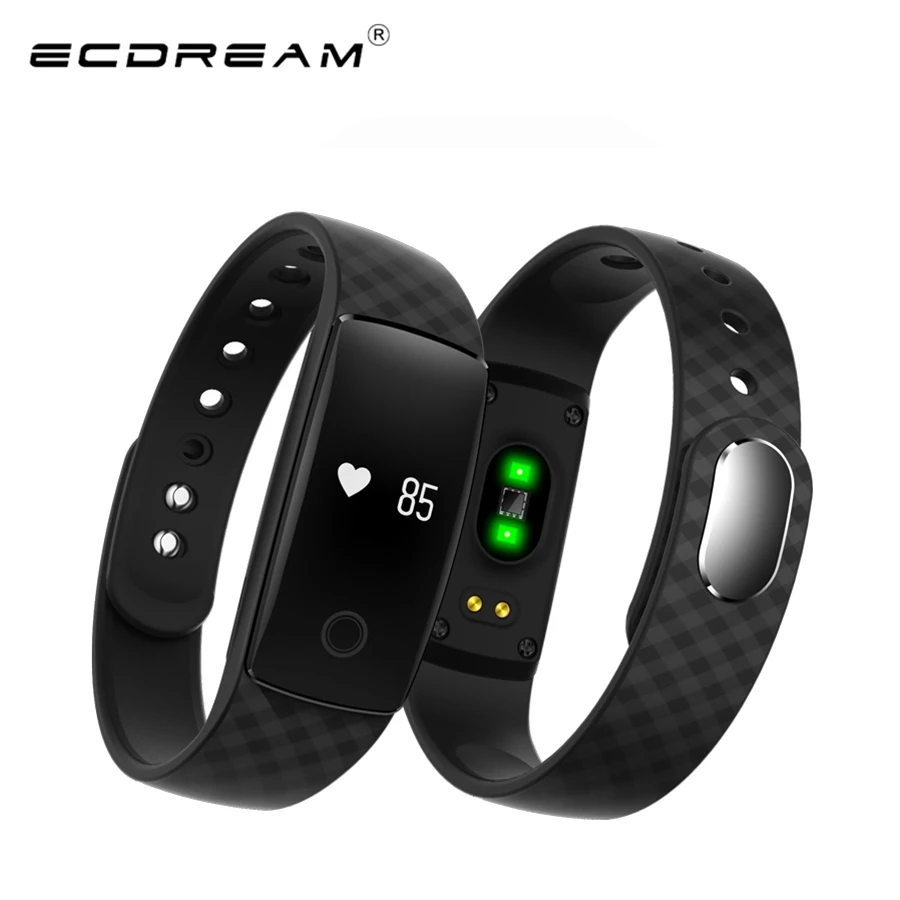 

Fitness Trackers Wireless Activity Smart Bracelet with Heart Rate Monitors for IOS Android Watch alcohol allergy Wristband