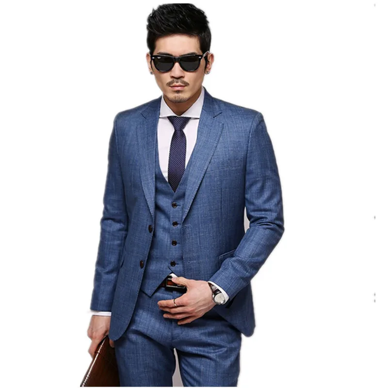 Men's suits Cultivate one's morality leisure suit business