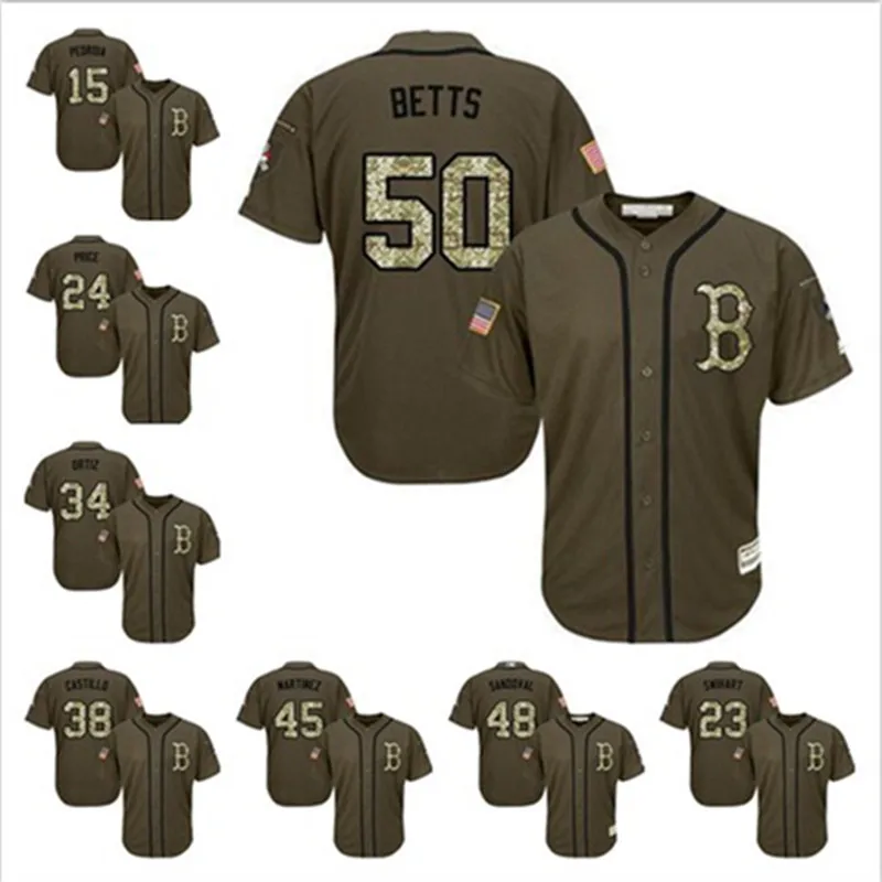 red sox military jersey
