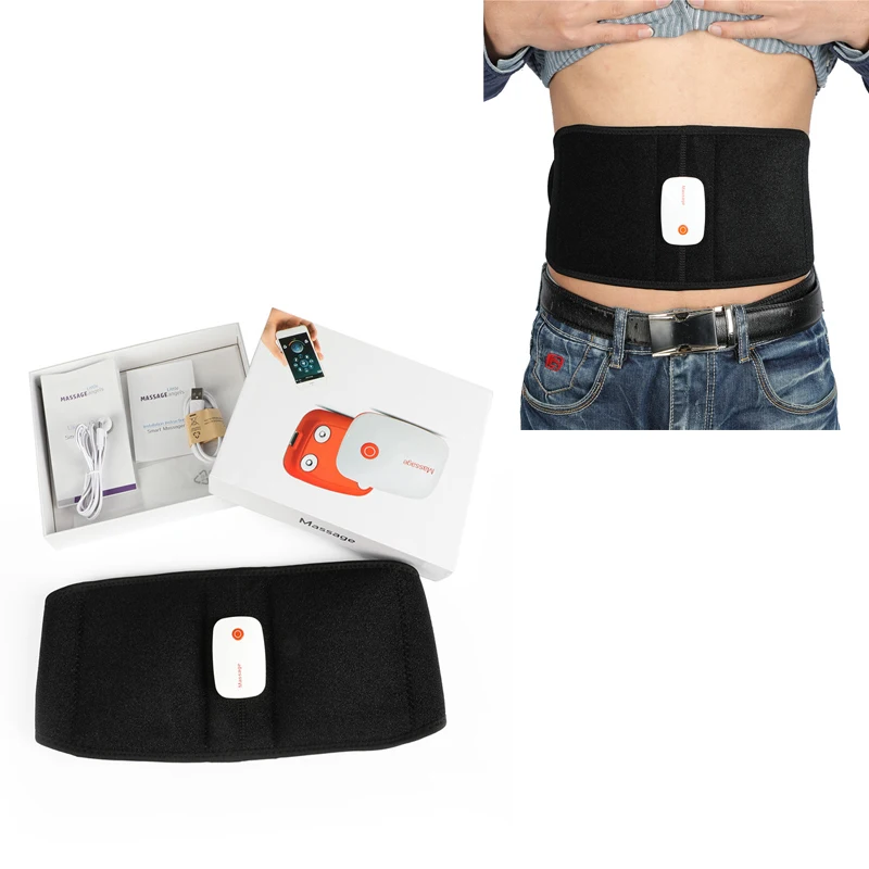 Digital EMS Therapy Massager Machine Acupuncture Stroke Muscle Simulator Massage Electrode Pads By App Training Tools Health