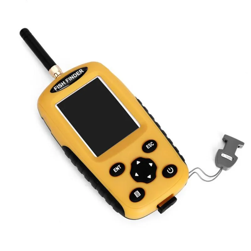 

Fish Finder Wireless Fish Finder Wireless Sensor Adjustable Depth And Sensitivity Back Light Display Fishing Accessories