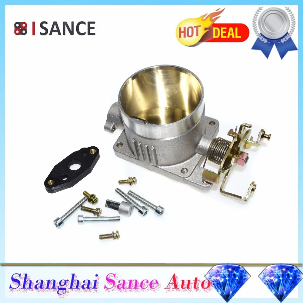 

ISANCE Throttle Body Direct Bolt Assembly 4.6L 2V 75MM For Ford Mustang 1996 1997 1998 1999 2000 2001 2002 2003 2004 JQMT75CR
