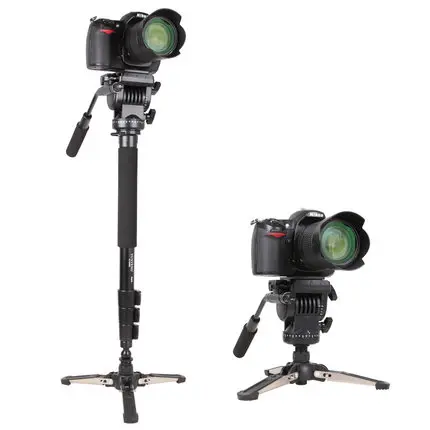 Video Ball Head 3-way Fluid Head Rocker Tripod Arm with Quick Release Plate for DSLR Monopod Sony Canon Nikon DV Camera Video Ball Head 3-way Fluid Head Rocker Tripod Arm with Quick Release Plate for DSLR Monopod Sony Canon Nikon DV Camera
