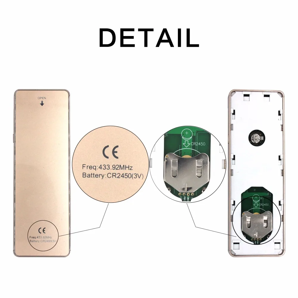 Five Channel Timer Curtain Motor Remote Electrical Controller 433MHz Control Cur
