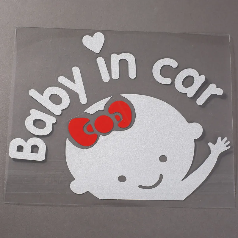 Car-Styling Cute Girl Baby on Board