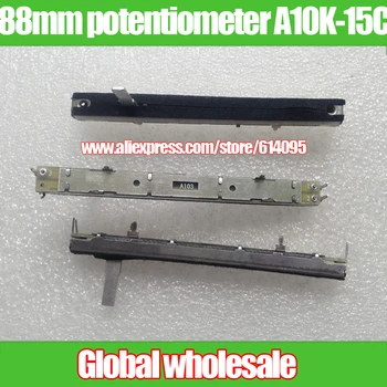 

4pcs 88mm small single-joint potentiometer A10K-15C / Mixer small variable resistor A10K