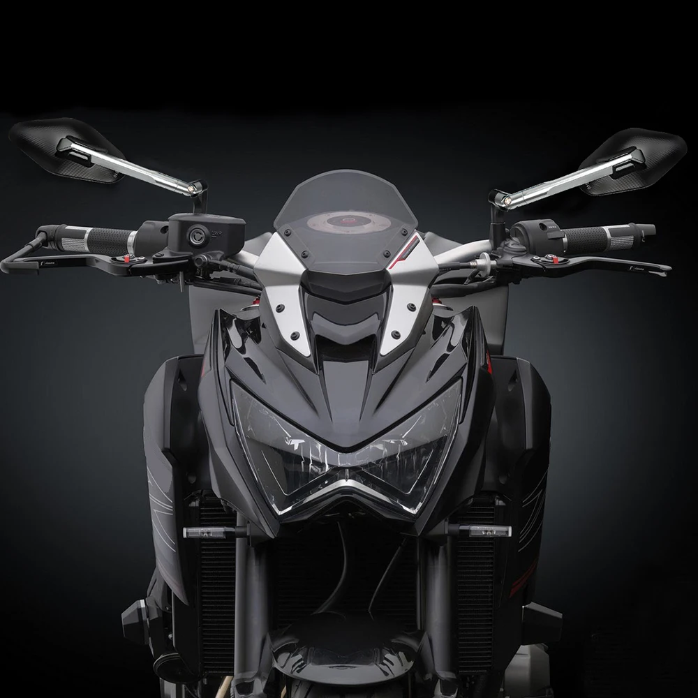 Алюминиевые зеркала заднего вида мотоцикла с ЧПУ для Kawasaki Z900 Z 900 Z750 Z650 Z250 Z300 ER 6N NINJA