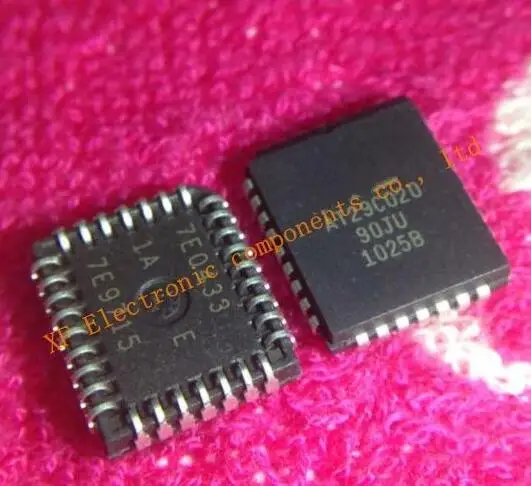 

5pcs/lot AT29C020 AT29C020-90JU PLCC-32 IC