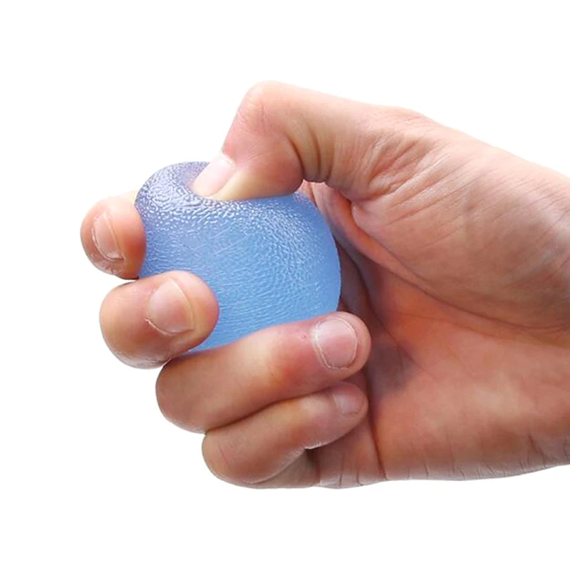 5 цветов Силиконовые Яйцо фитнес рука эспандер захват Усилитель кистевой эспандер тренажер для пальцев тренер снятие стресса мощность мяч