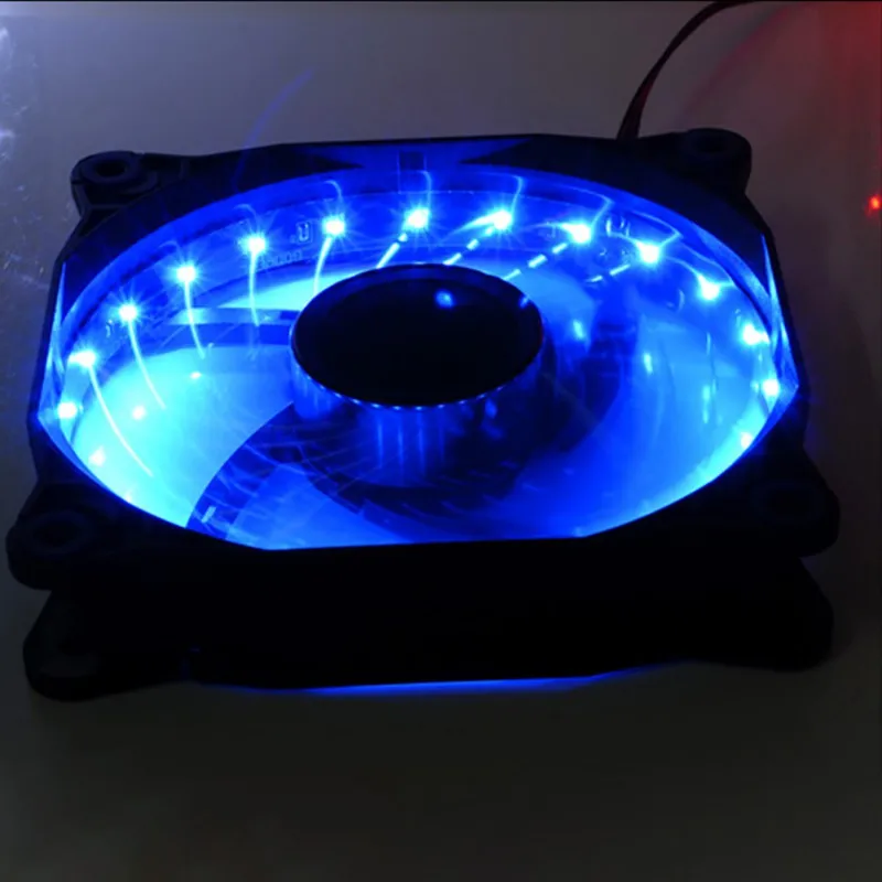 مبرد كمبيوتر محمول PC LED مروحة الصامتة وحدة المعالجة المركزية برودة ماستر غرفة التبريد مروحة تبريد الهواء المضادة للصدمة ضوء الهيدروليكية تح...