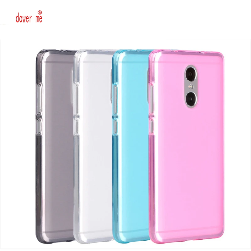 

dower me Protective Soft TPU Case Cover For Xiaomi Redmi Note 4X SmartPhone