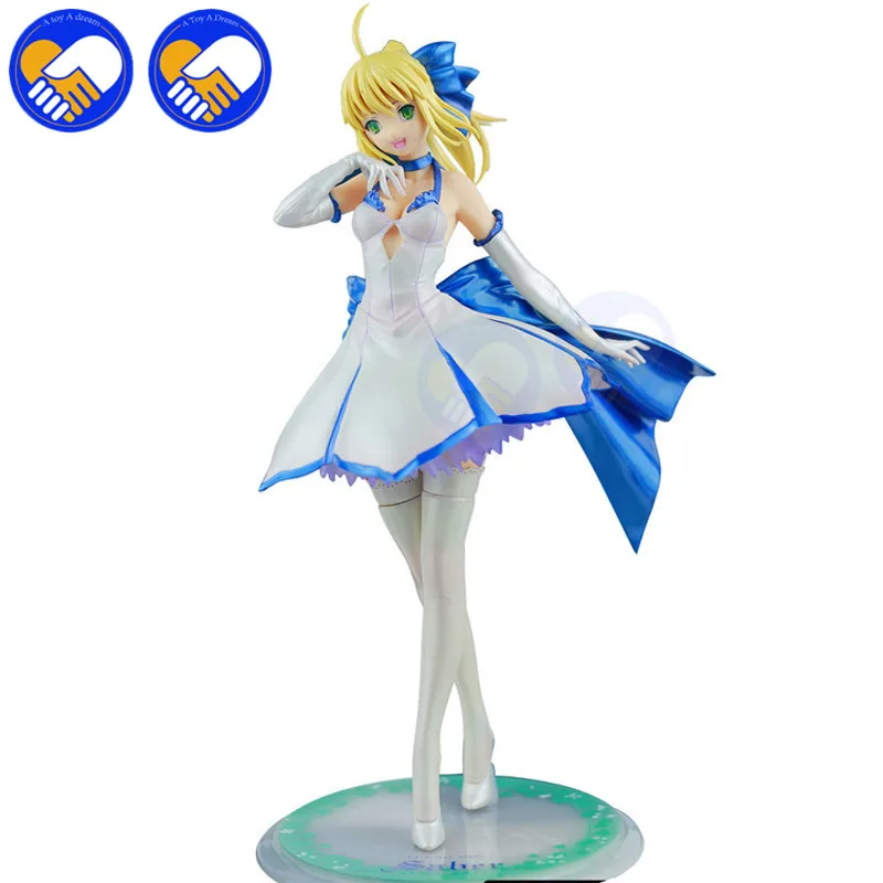 Аниме 18-27 см Ночная SQ Ensaka deuty Fate stay Saber tohsaka Rin ПВХ фигурка модель игрушки Детский