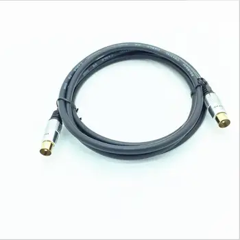 

9.5mm TV Male to 9.5mm Male Adapter Cord Coaxial TV Cable 2m