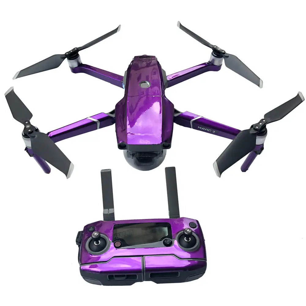 Водонепроницаемая флуоресцентная наклейка для DJI Mavic 2 на корпус аккумулятор