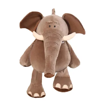 

40cm50cm60cm80cm Lovely Cuddle Elephant Stuffed Toy Doll Stand Board Baby Elephant Sleeping Pillow Cute Plush Toys