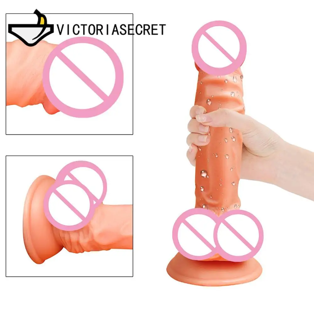 Realistic Erotic Dildo Penis Cock Anal Plug Masturbation Dick Suction Cup Erotic goods Sexs Adults Toy Shop Dildo for woman Cock