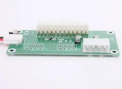 الكمبيوتر المكتبي atx 24pin المزدوج psu امدادات الطاقة مزامنة كاتب موسع الكابل ل bitcoin التعدين ديد الموسع مع التبديل اليدوي
