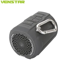 VENSTAR S404 Шикарная компактная водо/пыле непроницаемая блютуз-колонка для велосипеда мощностью 6 Вт с функцией FM-радио и hands-free. В комплекте есть пульт управления и крепеж на велосипед
