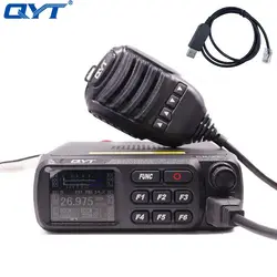 QYT CB-27 CB радио 26,965-27,405 МГц AM/FM 12/24 V 4 W ЖК-дисплей Экран Shortware гражданин группа Multi-норм Ham Мобильная радиостанция CB 27