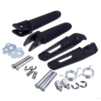 

Black Motorcycle Front & Rear Foot Pegs Footrest for Honda CBR 600 RR 2003 2004 2005 2006 CBR 1000 RR 2004-2011 free shipping