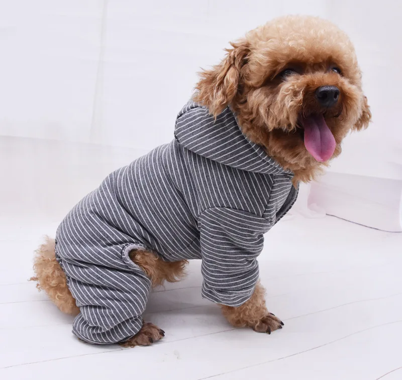 Высококачественная утепленная теплая одежда для собак Зимний комбинезон ...