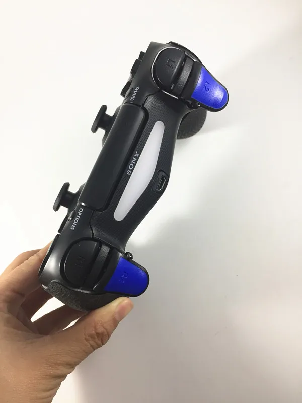 3 в 1 R2 L2 регулируемые удлинители триггера с заглушкой от пыли два для Playstation PS4