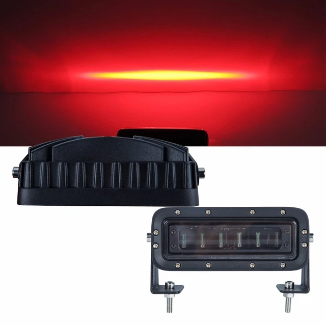 Lampe de sécurité LED 10V-80V 15LED rouge 30W pour chariot élévateur