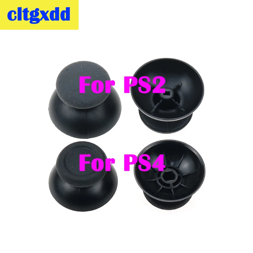 

cltgxdd 2pcs Analog 3D Thumb Sticks Joystick small hole Mushroom Cap For PS2/PS4 Thumbstick Grips For Playstation 2 4