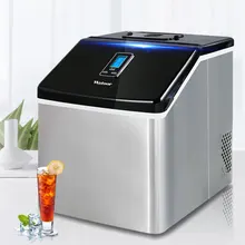 Льда 25 кг коммерческий небольшой чайный магазин ручной бытовой бар стол бар квадратный Кубик Льда производственная машина
