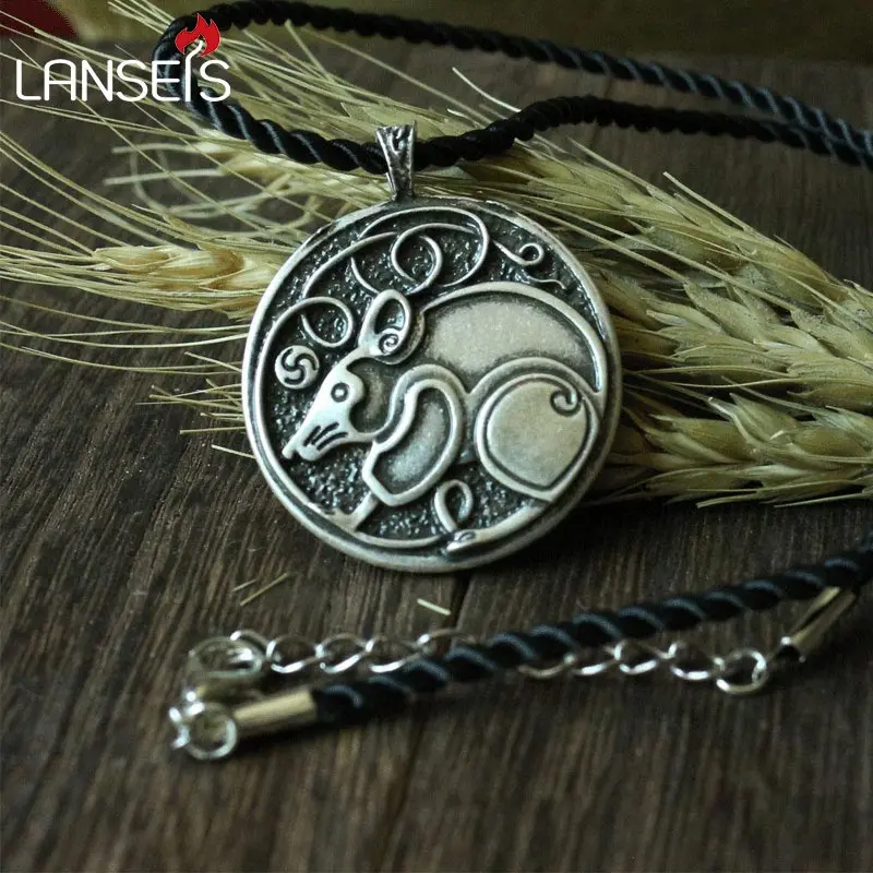 Lanseis10pc CH-834-C celt символ мышь животное настенная подвеска | Украшения и аксессуары