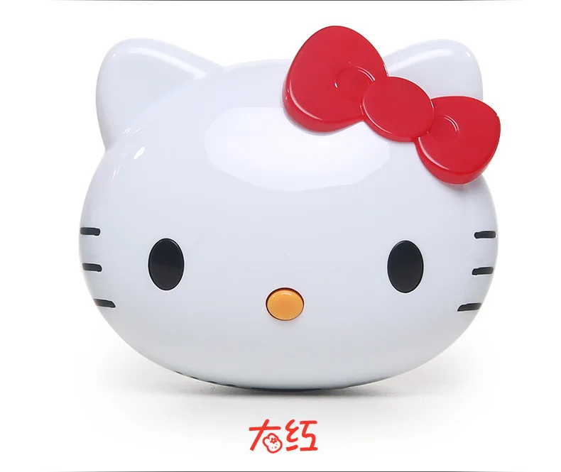 Hot Sale Cartoon cute cat charger power bank 12000MAh Hello cat kitty powerbank external Portable Battery for all phone