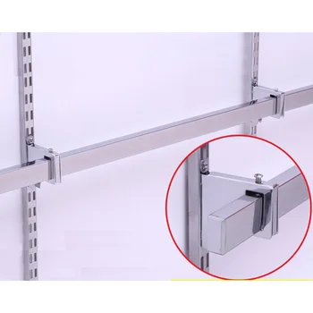 

10Pcs/Lot Bracket Holder 15*30mm Tube Displaying Rack For Store Supermarket AA Post Storage Shelves Go through