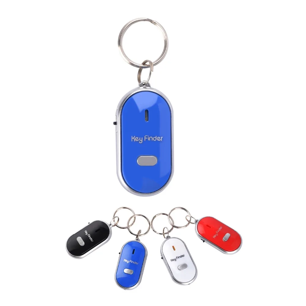 Мини Smart свисток для поиска ключей датчики брелок мигающий звуковой светодиодный