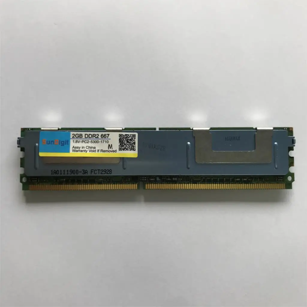 Для Hynix DDR2 4 Гб 2 Гб DDR2 667 МГц PC2-5300 2Rx4 FBD ECC PC2-5300F FB-DIMM RAM только для серверной памяти RAM пожизненная Гарантия