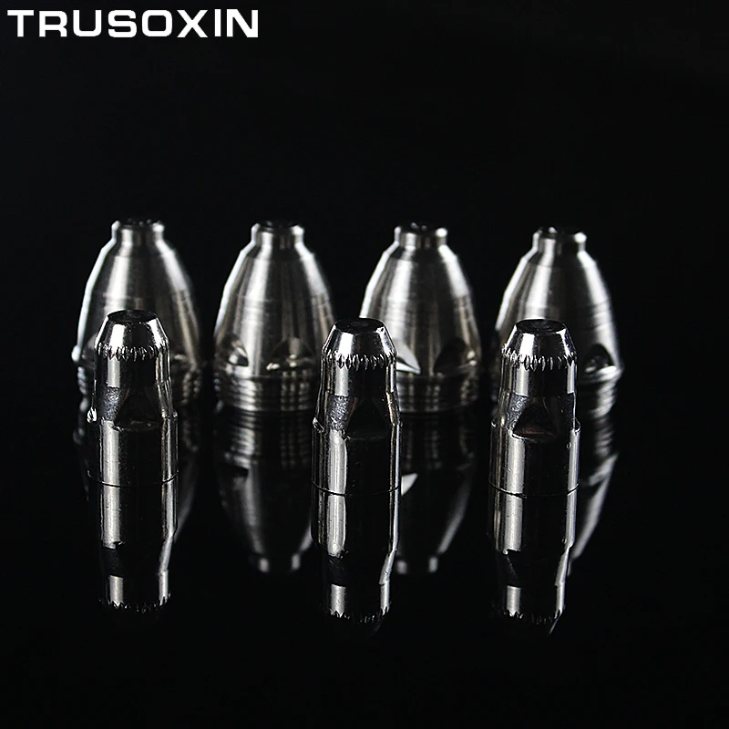 Inverter DC Plasma cutter accesories=20 pcs P80 torch consumables cutting electrode/tips suitable 80A plasma cutting gun