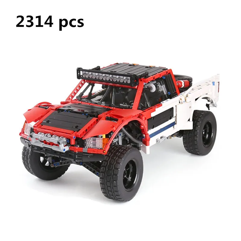 

New Lepin 23013 Technic MOC Series SUV Car Pickup Truck Bricks Model Building Kits Blocks Toys For Children Boys Gift Friends