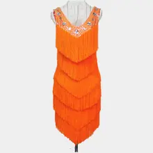 Костюмы для латиноамериканских танцев платье Для женщин блестками с бахромой Костюмы для бальных танцев танцевальная Юбки для женщин Обувь для девочек дамы Платья для женщин Костюмы для латиноамериканских танцев Танго для танцевального конкурса Salsa платье