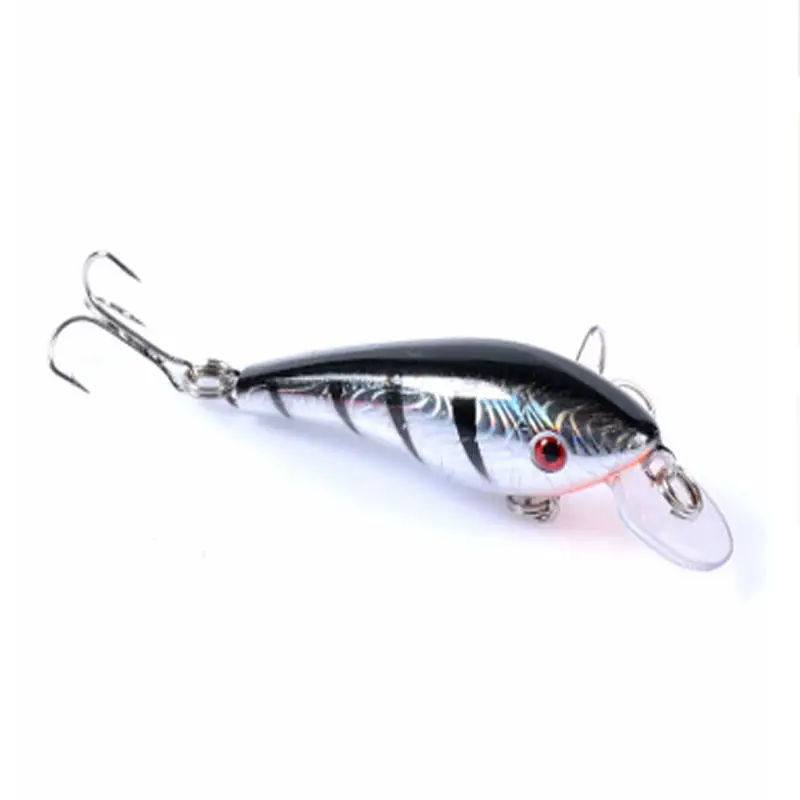 

Aorace Minnow Fishing Lure 57mm 4.4g 3D Eyes Crankbait Wobblers Artificial Plastic Hard Bait peche Fishing Tackle