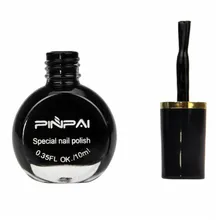 Лак для ногтей 10 мл шаблон для дизайна ногтей штамповка картина лак для маникюра дизайн лаки для ногтей гель лак черный