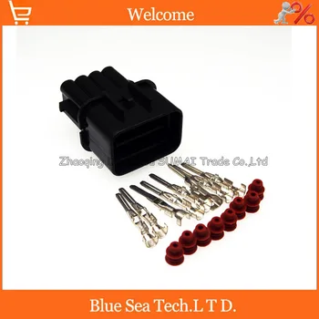 

8 Pin male part Auto Head lamp/headlights connector,KUM car waterproof Electrical connector for HYUNDAI,KIA,Elantra etc.