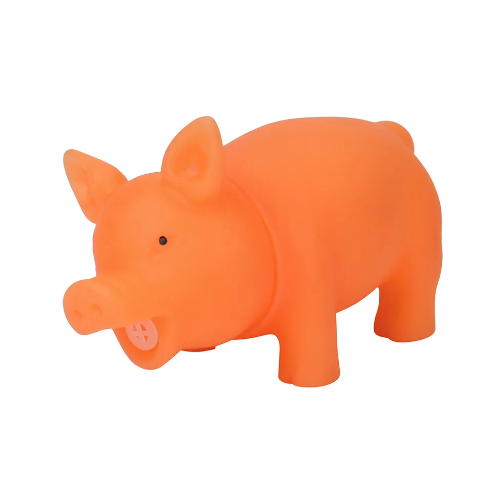 rubber pig toy
