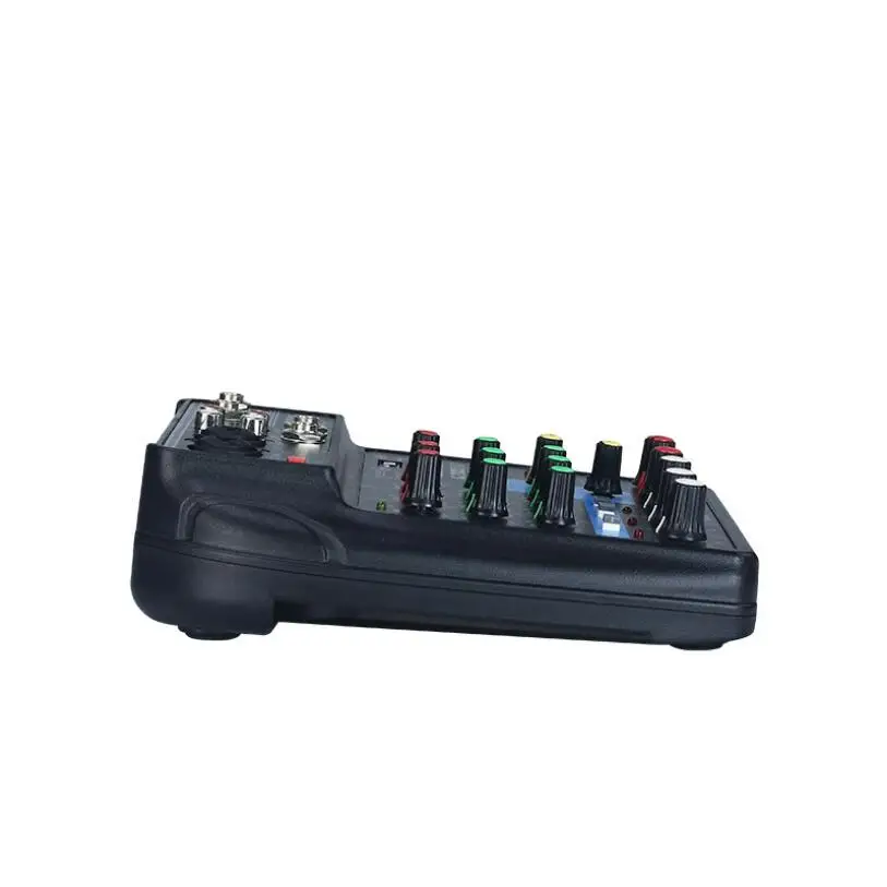 Четырехканальный миксер аудио караоке микшер домашний 4 канальный usb с Bluetooth