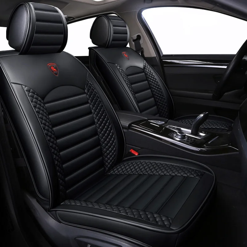 

New Leather Cartoon Universal car seat covers for chery a3 a5 cowin e5 tiggo 3 5 7 fl t11 of 2010 2009 2008 2007