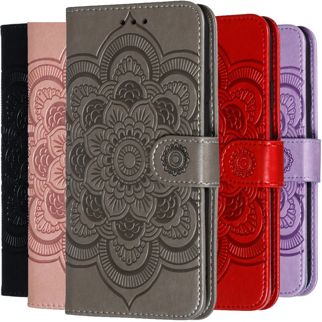 

Luxury 3D Mandala For xiaomi mi 9 Case 9 SE Cover For Redmi 6A 6 A2 Lite Note 7 Pro Flip Leather Wallet Phone Cases Mi 8 Lite